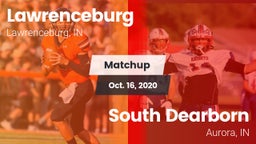 Matchup: Lawrenceburg High vs. South Dearborn  2020