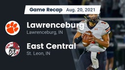 Recap: Lawrenceburg  vs. East Central  2021