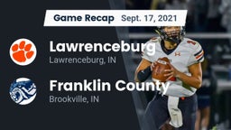 Recap: Lawrenceburg  vs. Franklin County  2021