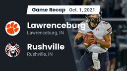 Recap: Lawrenceburg  vs. Rushville  2021