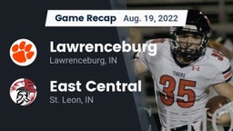 Recap: Lawrenceburg  vs. East Central  2022