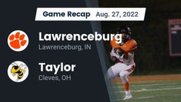 Recap: Lawrenceburg  vs. Taylor  2022