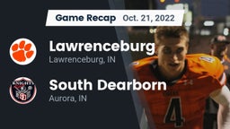 Recap: Lawrenceburg  vs. South Dearborn  2022
