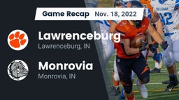 Recap: Lawrenceburg  vs. Monrovia  2022