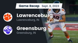 Recap: Lawrenceburg  vs. Greensburg  2023