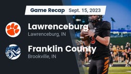 Recap: Lawrenceburg  vs. Franklin County  2023