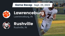 Recap: Lawrenceburg  vs. Rushville  2023
