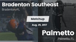Matchup: Bradenton Southeast vs. Palmetto  2017