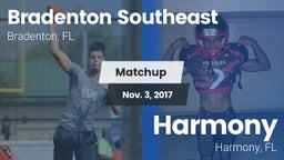 Matchup: Bradenton Southeast vs. Harmony  2017