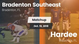 Matchup: Bradenton Southeast vs. Hardee  2018