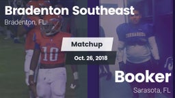 Matchup: Bradenton Southeast vs. Booker  2018