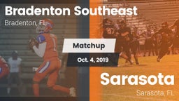 Matchup: Bradenton Southeast vs. Sarasota  2019