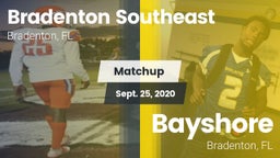 Matchup: Bradenton Southeast vs. Bayshore  2020