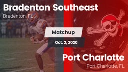 Matchup: Bradenton Southeast vs. Port Charlotte  2020