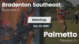 Matchup: Bradenton Southeast vs. Palmetto  2020