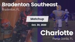 Matchup: Bradenton Southeast vs. Charlotte  2020