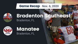Recap: Bradenton Southeast vs. Manatee  2020
