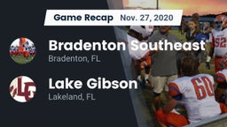 Recap: Bradenton Southeast vs. Lake Gibson  2020