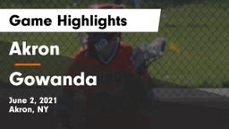 Akron  vs Gowanda  Game Highlights - June 2, 2021