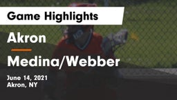 Akron  vs Medina/Webber  Game Highlights - June 14, 2021