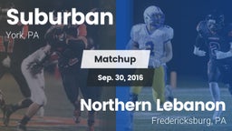 Matchup: Suburban  vs. Northern Lebanon  2016