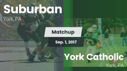 Matchup: Suburban  vs. York Catholic  2017