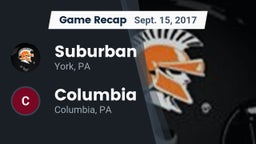 Recap: Suburban  vs. Columbia  2017