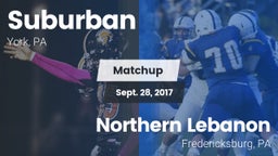 Matchup: Suburban  vs. Northern Lebanon  2017