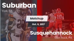 Matchup: Suburban  vs. Susquehannock  2017