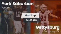 Matchup: York Suburban High vs. Gettysburg  2020