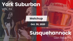 Matchup: York Suburban High vs. Susquehannock  2020