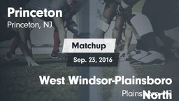 Matchup: Princeton High vs. West Windsor-Plainsboro North  2016