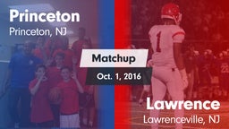 Matchup: Princeton High vs. Lawrence  2016