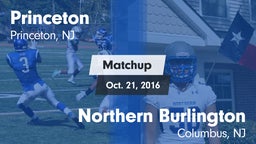 Matchup: Princeton High vs. Northern Burlington  2016