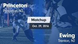 Matchup: Princeton High vs. Ewing  2016