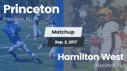 Matchup: Princeton High vs. Hamilton West  2017