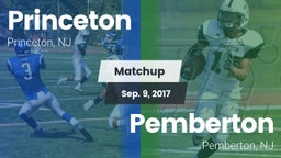 Matchup: Princeton High vs. Pemberton  2017