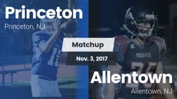 Matchup: Princeton High vs. Allentown  2017