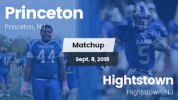 Matchup: Princeton High vs. Hightstown  2018