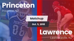 Matchup: Princeton High vs. Lawrence  2018