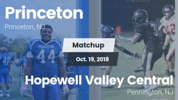Matchup: Princeton High vs. Hopewell Valley Central  2018