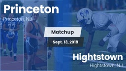 Matchup: Princeton High vs. Hightstown  2019