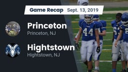 Recap: Princeton  vs. Hightstown  2019