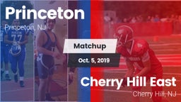 Matchup: Princeton High vs. Cherry Hill East  2019