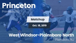 Matchup: Princeton High vs. West Windsor-Plainsboro North  2019