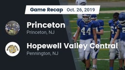 Recap: Princeton  vs. Hopewell Valley Central  2019