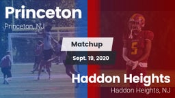 Matchup: Princeton High vs. Haddon Heights  2020