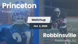 Matchup: Princeton High vs. Robbinsville  2020