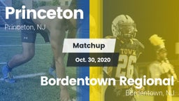 Matchup: Princeton High vs. Bordentown Regional  2020