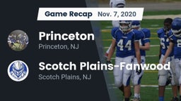 Recap: Princeton  vs. Scotch Plains-Fanwood  2020